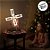Cenário De Natal - Moinho com Som , Luz e Movimento - 11x10,5x14,5cm - 1 unidade - Rizzo - Imagem 5