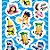 Adesivo Decorativo - Stumble Guys - 5x6cm - 12 unidades - Regina - Rizzo - Imagem 2