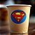 Adesivo Redondo - Superman - 4x4cm - 30 unidades - Festcolor - Rizzo - Imagem 4
