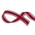 Fita de Cetim 10m x 15mm - Cor 303 - Rosa Pink - Rolo 10 metros - 1 unidade - Progresso - Rizzo - Imagem 1