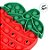 Molde de Silicone Pop It - Morango - 15,5x12,5cm - 1 unidade - Rizzo - Imagem 2