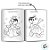 Livro Ler e Colorir - Mônica - Turma da Mônica - 27x20cm - 1 unidade - Culturama - Rizzo - Imagem 2