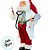 Papai Noel Decorativo Médico em Pé Médico - Vermelho, Verde e Branco - 45cm - 1 unidade - Rizzo - Imagem 2
