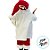 Papai Noel Decorativo Médico em Pé Médico - Vermelho, Verde e Branco - 45cm - 1 unidade - Rizzo - Imagem 3