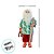 Papai Noel Decorativo em Pé Surfista - Verde e Vermelho - 45cm - 1 unidade - Rizzo - Imagem 9