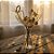 Galho Decorativo de Natal - Berry - Ouro - 21cm - 1 unidade - Cromus - Rizzo - Imagem 1