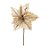 Pick Decorativo de Natal - Bege com Glitter Prateado - 26cm - 1 unidade - Cromus - Rizzo - Imagem 2