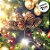 Pick Decorativo de Natal - Pinhas com Glitter - Marfim - 15cm - 1 unidade - Cromus - Rizzo - Imagem 3