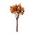 Pick Decorativo de Natal - Pinhas Ouro - 18cm  - 1 unidade - Cromus - Rizzo - Imagem 1