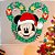 Enfeite para Pendurar - Natal Mickey Mouse - 30x30cm - 1 unidade - Disney Original - Rizzo - Imagem 1