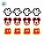 Aplique Imp em EVA - Mickey Mouse - 5x5cm - 12 unidades - Disney Original - Rizzo - Imagem 4