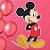 Painel Decorativo - Mickey Mouse - 33x52cm - 1 unidade - Disney Original - Rizzo - Imagem 1