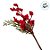 Galho Decorativo de Natal - Berry - Vermelho - 33cm - 1 unidade - Cromus - Rizzo - Imagem 3