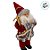 Papai Noel Decorativo em Pé com Equipamento de Ski - Vermelho e Branco  - 20cm - 1 unidade - Rizzo - Imagem 4