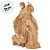 Enfeite de Natal em Resina - Sagrada Família - Marrom - 29,5x18x13cm - 1 unidade - Cromus - Rizzo - Imagem 5