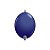 Balão de Festa Látex Liso Q-Link - Azul Marinho - 6" 15cm - 50 unidades - Qualatex Outlet - Rizzo - Imagem 1