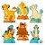 Decoração de Mesa - Rei Leão - 6 unidades - Disney Original - Rizzo - Imagem 2