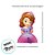 Decoração de Mesa - Sofia The First - 13x22x9cm - 6 unidades - Regina - Rizzo - Imagem 4