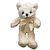 Urso de Pelúcia com Laço Creme - Creme - 28cm - 1 unidade - Rizzo - Imagem 1