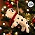 Enfeite Para Pendurar de Natal - Cachorro Dálmata - 10cm - 1 unidade - Cromus - Rizzo - Imagem 3
