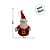 Enfeite Para Pendurar de Natal - Papai Noel Artesanal - Vermelho - 20X12cm  - 1 unidade - FlorArte - Rizzo - Imagem 3