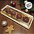 Caixa Para Bolas de Natal de Chocolate - Ouro - 4 Cavidades - 26,3x8x5cm - 5 unidades - ASSK - Rizzo - Imagem 4