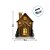 Casinha Decorativa De Natal Com LED - Marrom - 14cm - 1 unidade - Rizzo - Imagem 3