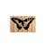 Carimbo de Madeira Artesanal - Borboleta - Cod.AF-267 - 1 unidade - Rizzo - Imagem 1
