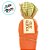 Enfeite Decorativo de Páscoa - Cenoura Laranja Lisa e Tag - 18cm - 1 unidade - Cromus - Rizzo - Imagem 2