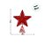 Topo Estrela Para Árvore de Natal - Vermelho - 23x19cm - RZO02027  - 1 unidade - Rizzo - Imagem 3