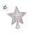 Topo Estrela Para Árvore de Natal - Prata - 23x19cm - RZO02030  - 1 unidade - Rizzo - Imagem 2