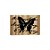Carimbo de Madeira Artesanal - Borboleta 2 - Cod.AF-346 - 1 unidade - Rizzo - Imagem 1