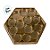 Caixa Sextavada de Acetato Para Bombons 13 Cavidades - Dourado -  Ref.14030 - 10 unidades - BWB - Rizzo - Imagem 2