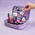 Necessaire - Hello Kitty and Friends - Lilás - 5x23,5x14,5cm - 1 unidade - Rizzo - Imagem 2