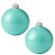 Bolas De Natal - Perolada Tiffany - 12cm - 2 unidades - Rizzo - Imagem 1