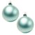 Bolas De Natal - Fosca Tiffany - 12cm - 2 unidades - Rizzo - Imagem 1