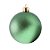 Bolas De Natal - Glitter Verde Claro - 15cm - 1 unidade - Rizzo - Imagem 1