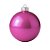 Bolas De Natal - Perolada Rosa - 15cm - 1 unidade - Rizzo - Imagem 1