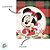 Guardanapo de Papel - Minnie de Natal - 32,5x32,5cm - 20 unidades - Disney Original - Rizzo - Imagem 2