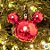 Bola de Natal - Mickey Mouse - Glitter e Metalizada - 8cm - 4 unidades - Disney Original - Rizzo - Imagem 8
