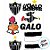 Tatuagem Temporária Para Pele - Atlético Mineiro - 14 unidades - Regina - Rizzo - Imagem 2