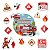 Kit Decorativo - Festa Bombeiros - 15 unidades - Regina - Rizzo - Imagem 1