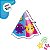 Chapéu de Aniversário - Bolofofos - 16cm - 8 unidades - FestColor - Rizzo - Imagem 2