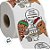 Papel Higiênico de Natal - Biscoito com Vaso - 20m  - 1 unidade - Rizzo - Imagem 2