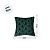 Capa para Almofada de Natal - Pinheiros Dourados - Verde - 43cm - 1 unidade - Rizzo - Imagem 3