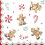 Guardanapo De Papel Natalino - Gingerbread - 32,5x32,5cm - 20 unidades - Cromus - Rizzo - Imagem 2