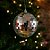 Bola de Natal - Disco Prata - 10cm - 4 unidades - Cromus - Rizzo - Imagem 4