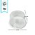 Embalagem Descartável Tampa Alta Lisa Para Bolos e Tortas - Transparente - Ref.B32AL - 1kg - 100 unidades - BWB - Imagem 3