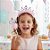 Tiara Coroa com Pluma e Varinha - Rosa Claro  - 1 unidade - Make Mais - Rizzo - Imagem 1