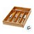 Organizador de Bambu Para Talheres Unite - 33x23x4,5cm - 1 unidade - Rizzo - Imagem 4